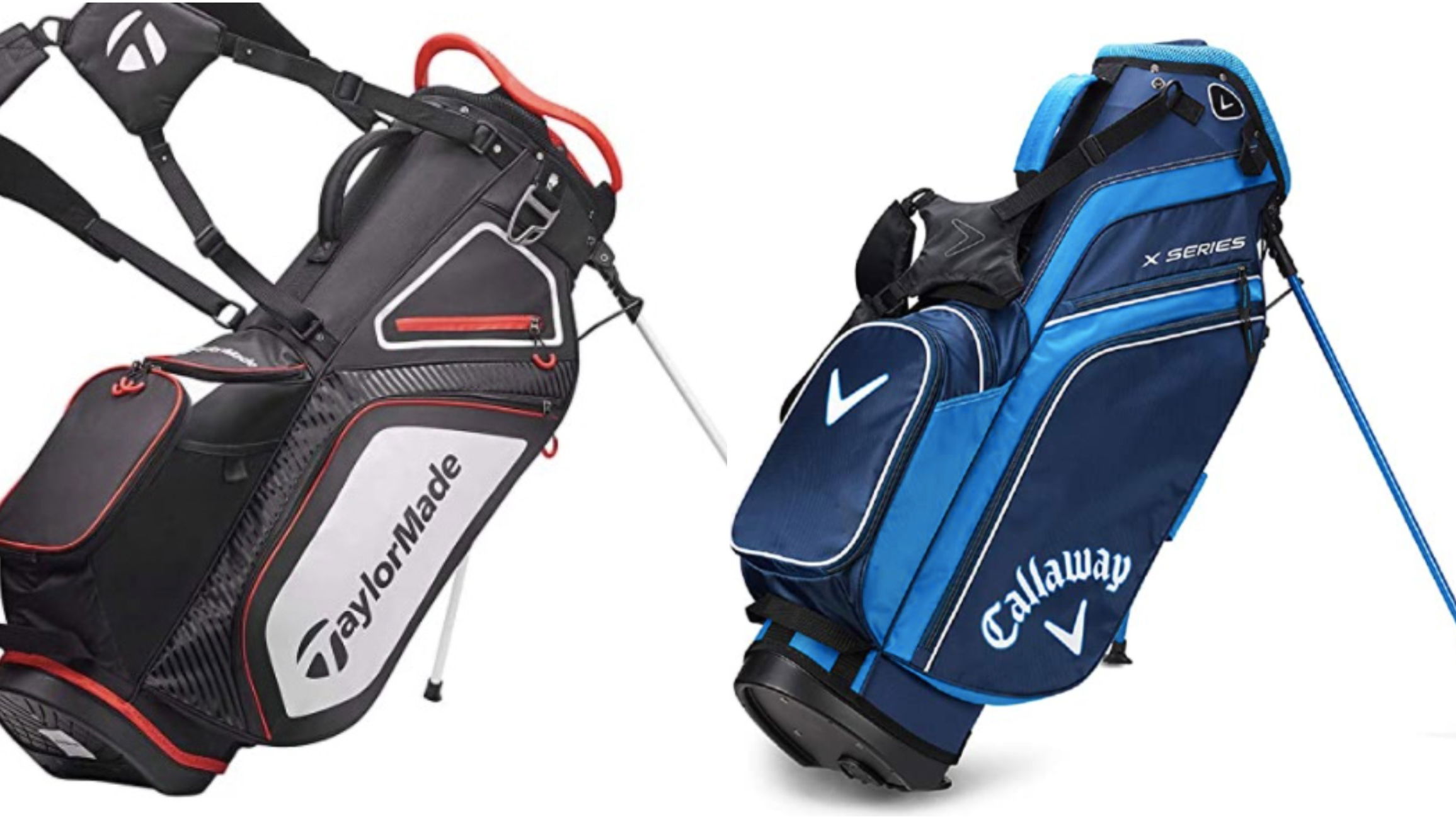 These golf stand bags will keep your clubs safe in TOUGH conditions...